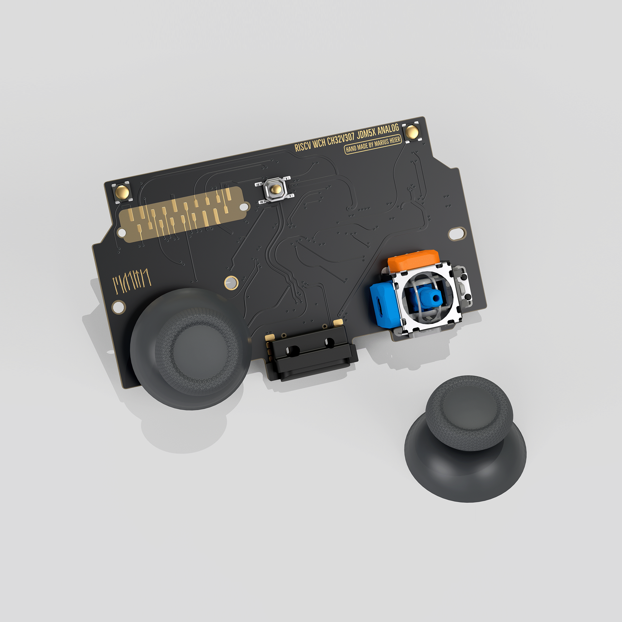 PS4 Dualshock4 Custom Controller REACTA Marius JDM-5X Board