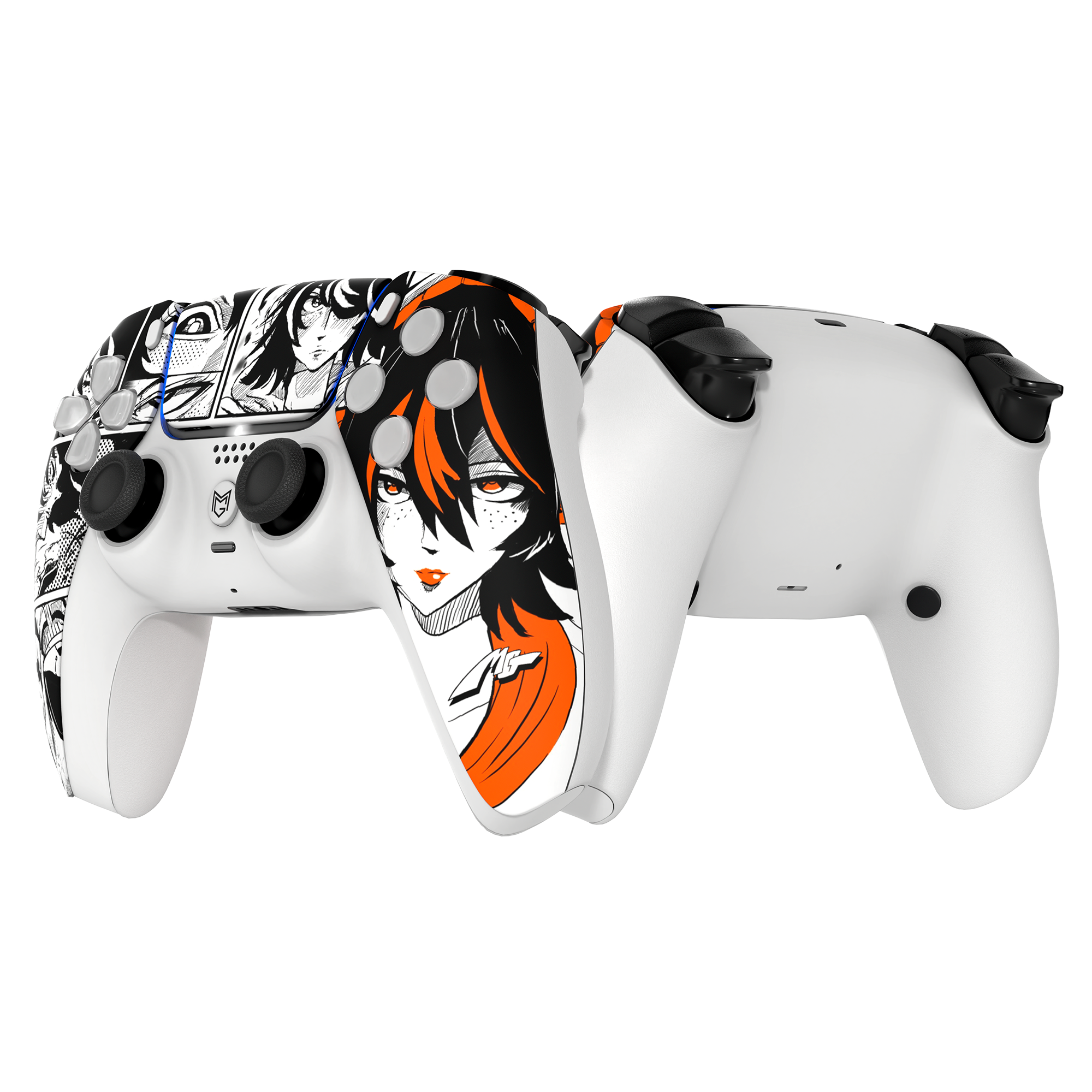 【即納】Sony PlayStation Dualsense Custom Controller PS5 / PC カスタムコントローラー 和風シリーズ MANGA 漫画 Japanese style series