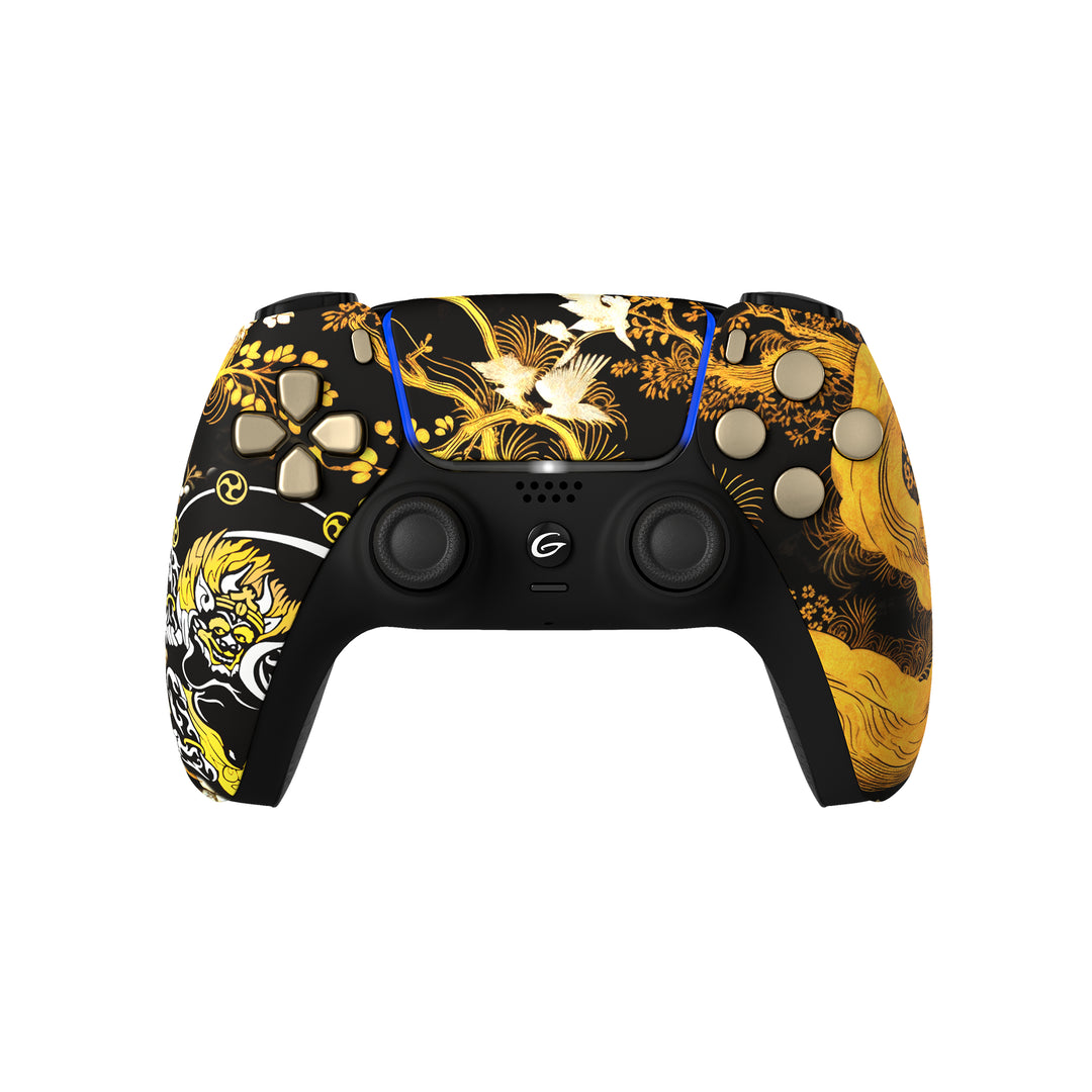 【即納】Sony PlayStation Dualsense Custom Controller PS5 / PC カスタムコントローラー 和風シリーズ RAIJIN 雷神 Japanese style series