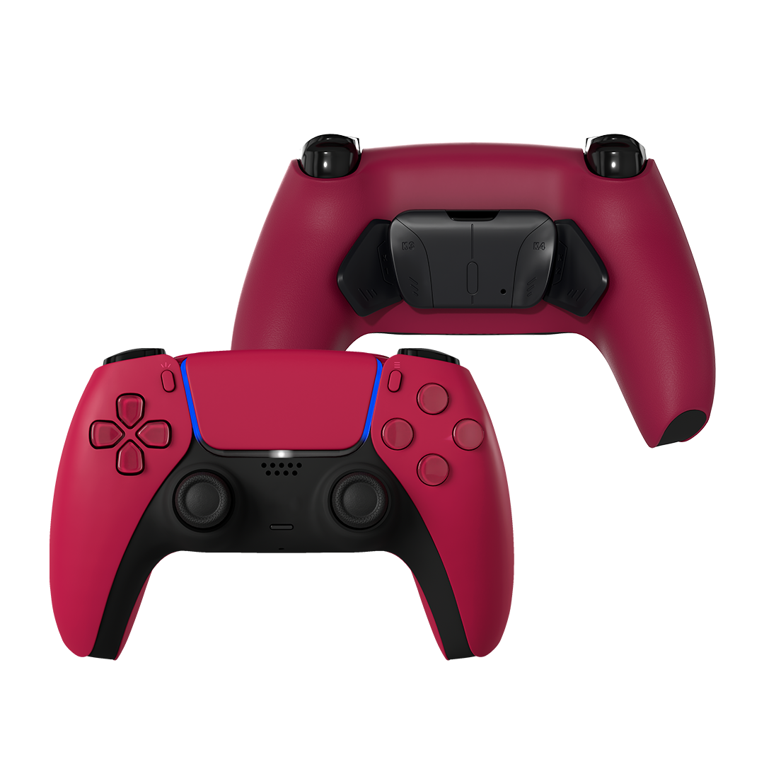 Sony PlayStation Dualsense Custom Controller PS5 / PC カスタムコントローラー Dualsense コズミック レッド Cosmic Red