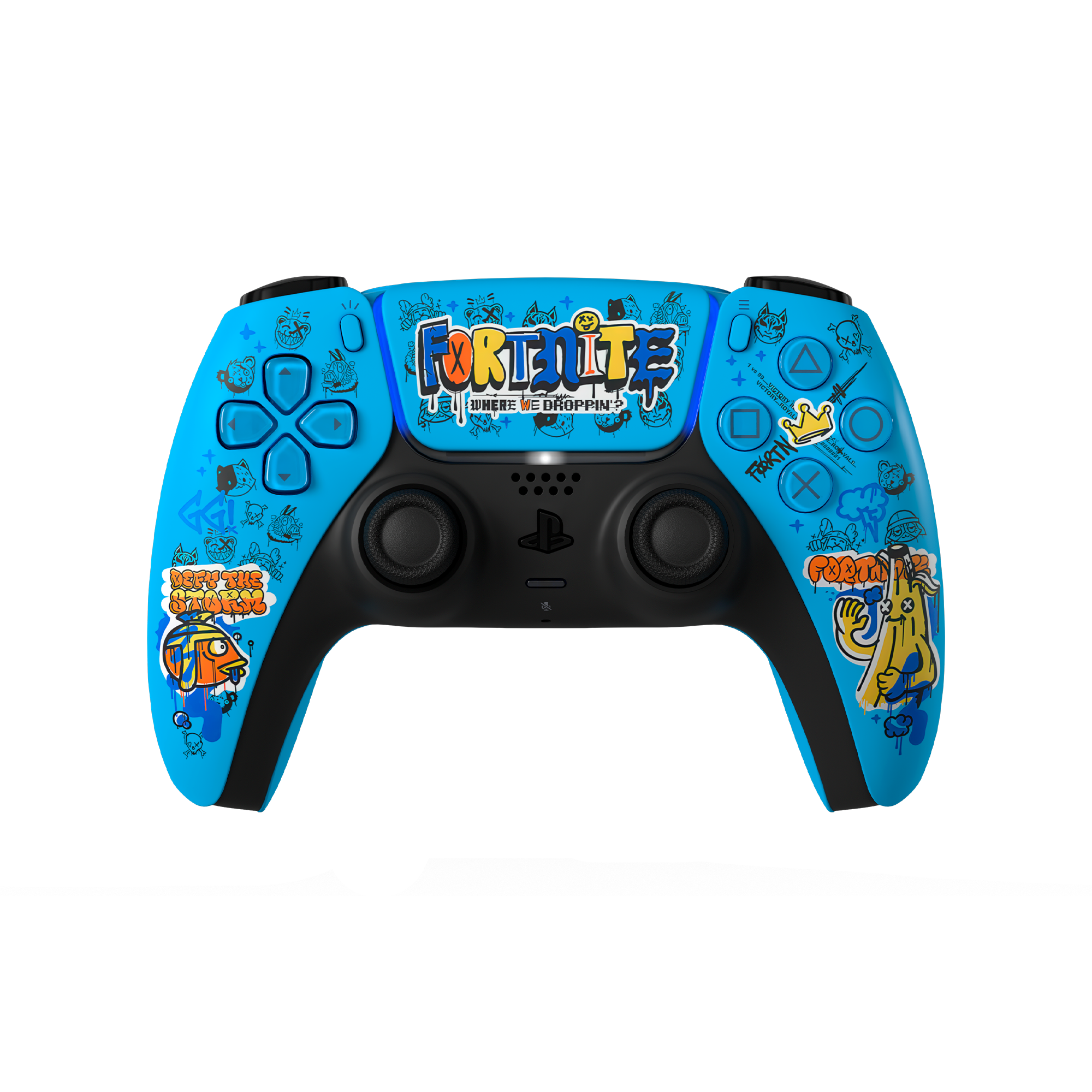 Sony PlayStation Dualsense Custom Controller PS5 / PC カスタムコントローラー Color: Fortnite