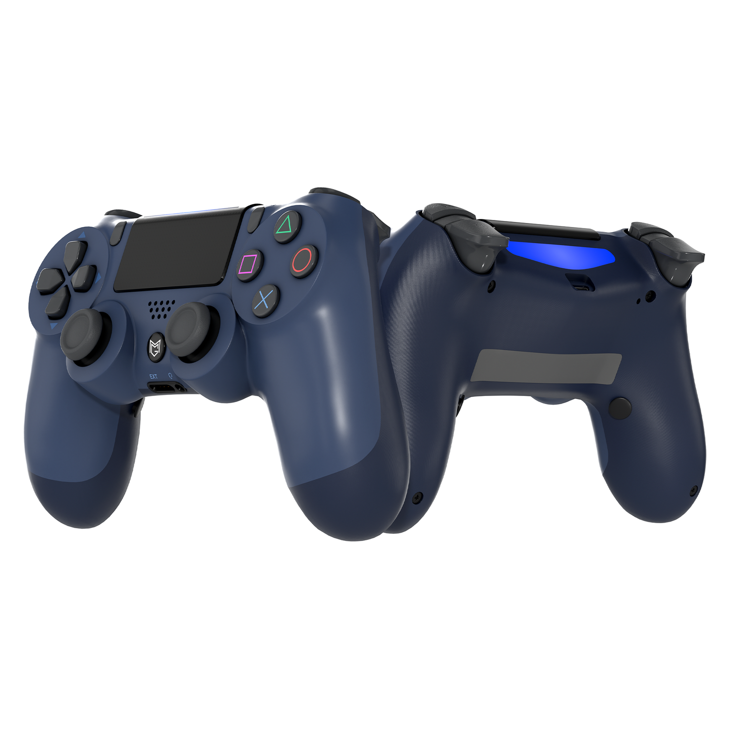 MERKA.G Sony PlayStation Dualshock 4 Custom Controller PS4 / PC カスタムコントローラー Color: Blue