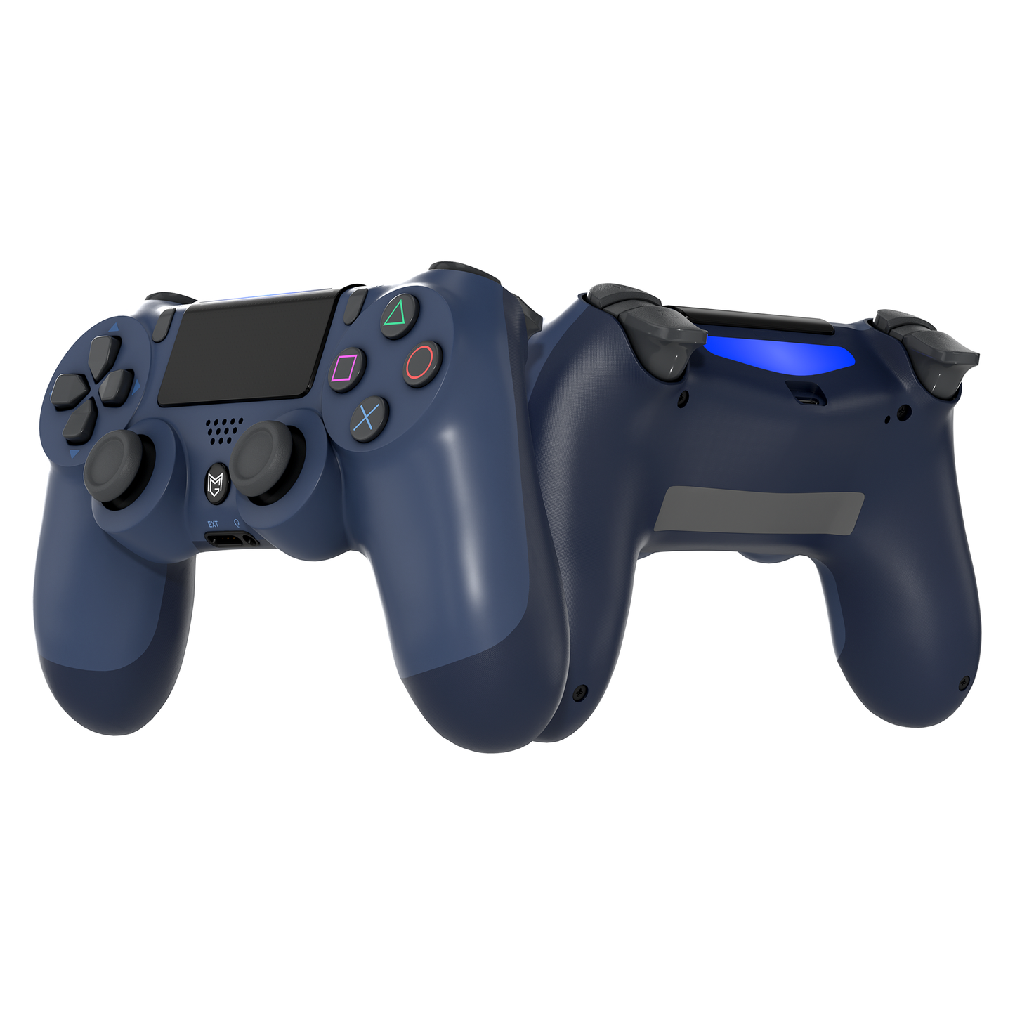 MERKA.G Sony PlayStation Dualshock 4 Custom Controller PS4 / PC カスタムコントローラー Color: Blue