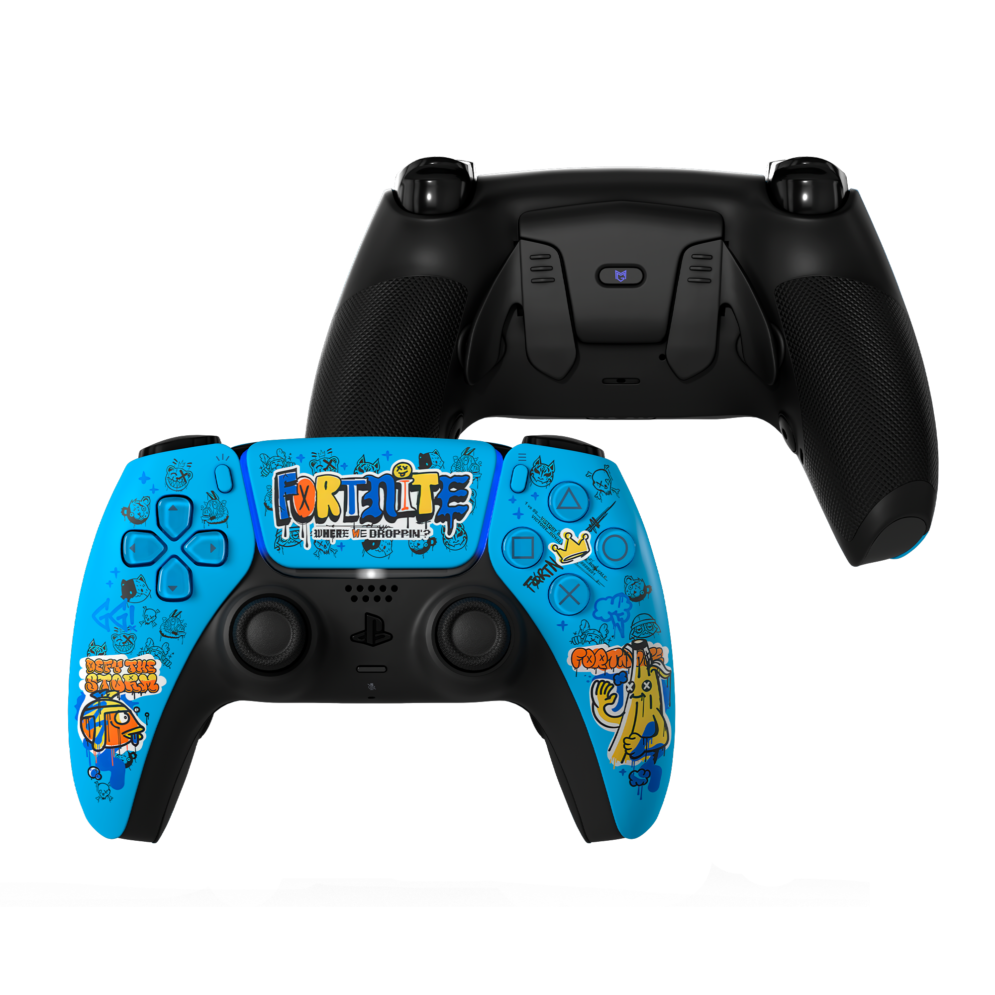 Sony PlayStation Dualsense Custom Controller PS5 / PC カスタムコントローラー FusionX Pro フュージョン Model: FusionX Fortnite