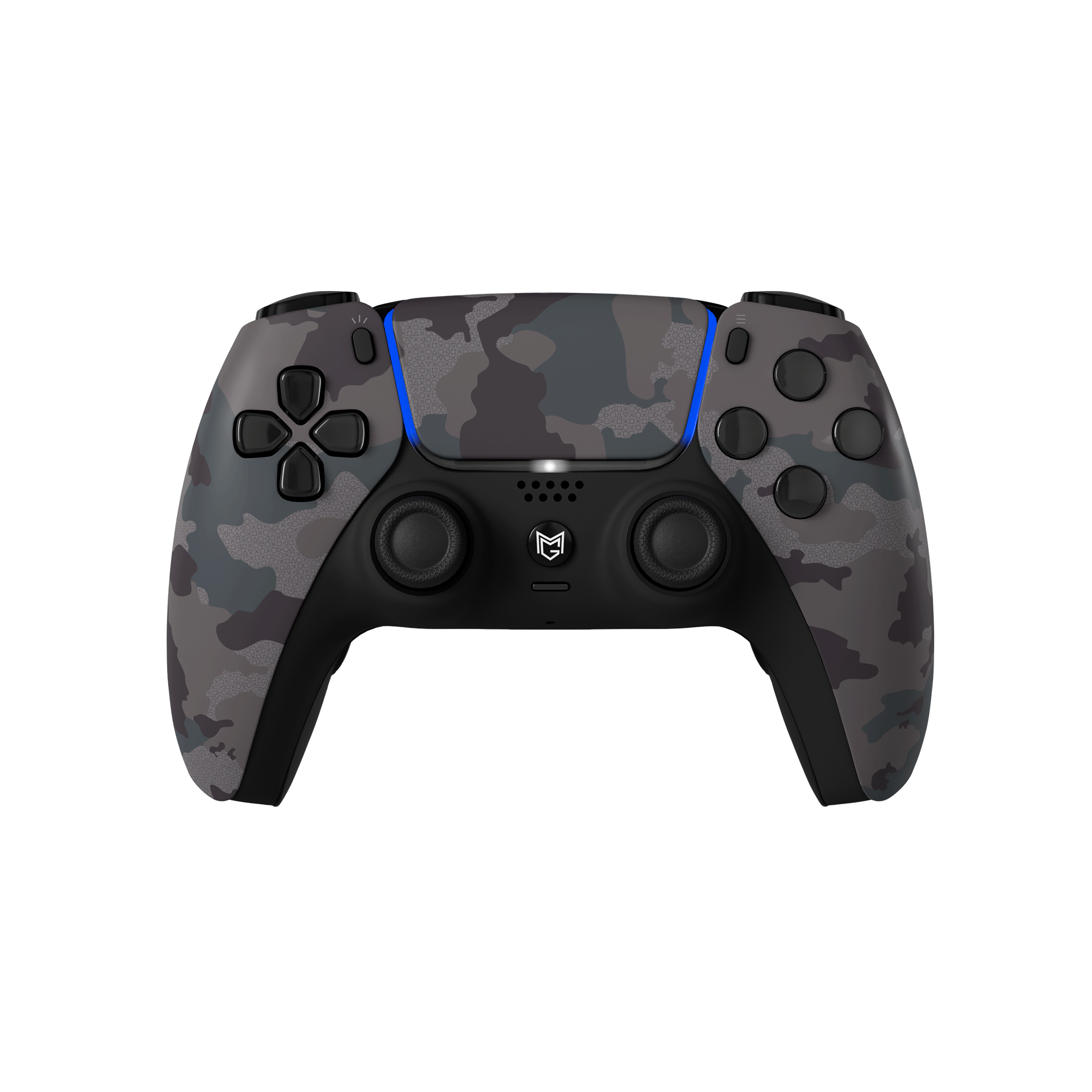MERKA.G PS5 Dualsense Custom Controller FusionX  Back Button Back Paddle カスタムコントローラー 背面ボタン 背面パドル カムフラージュグレー Camouflage Gray