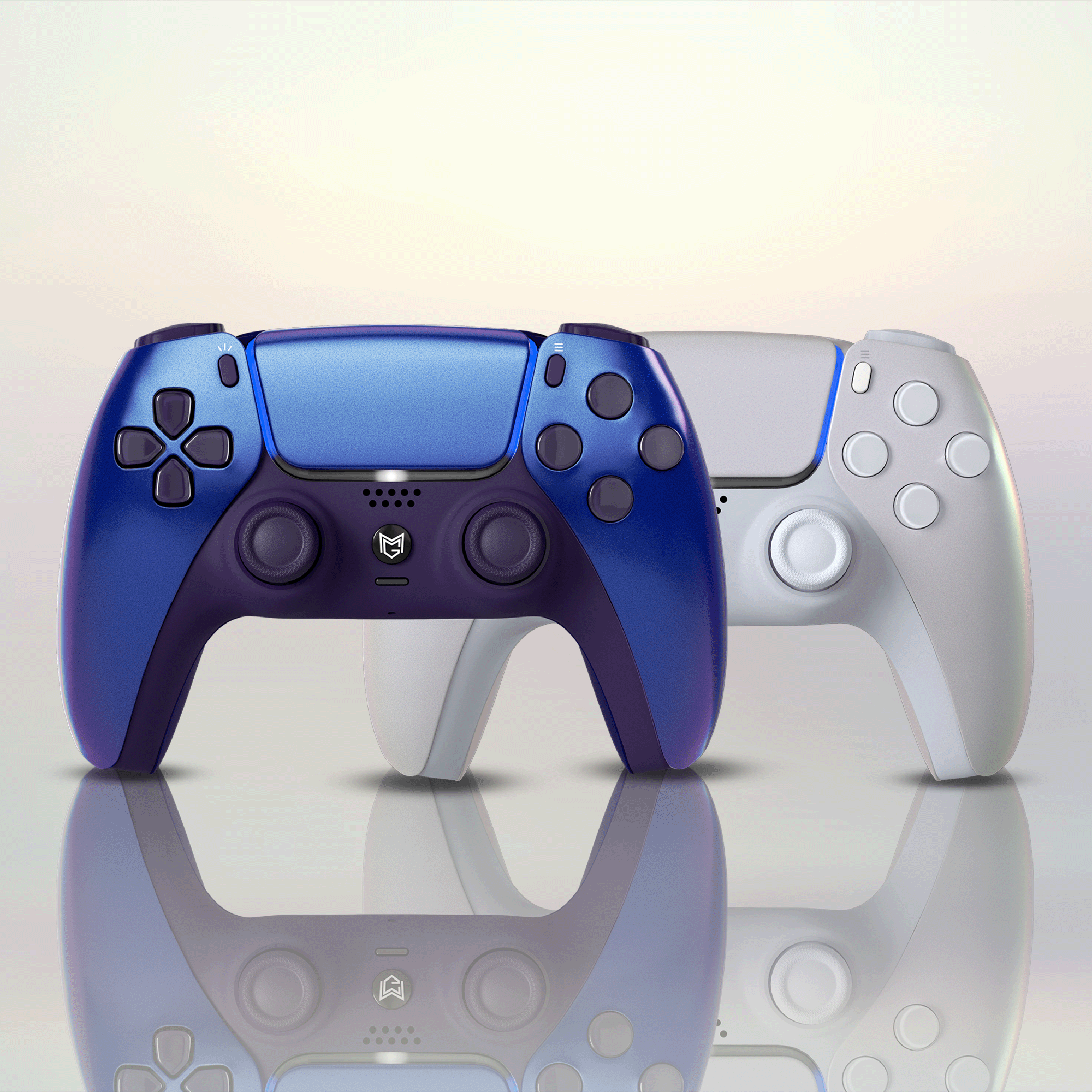MERKA.G PS5 Dualsense Custom Controller Back Button カスタムコントローラー 背面ボタン Chroma Pearl Indigo クロマ パール インディゴ