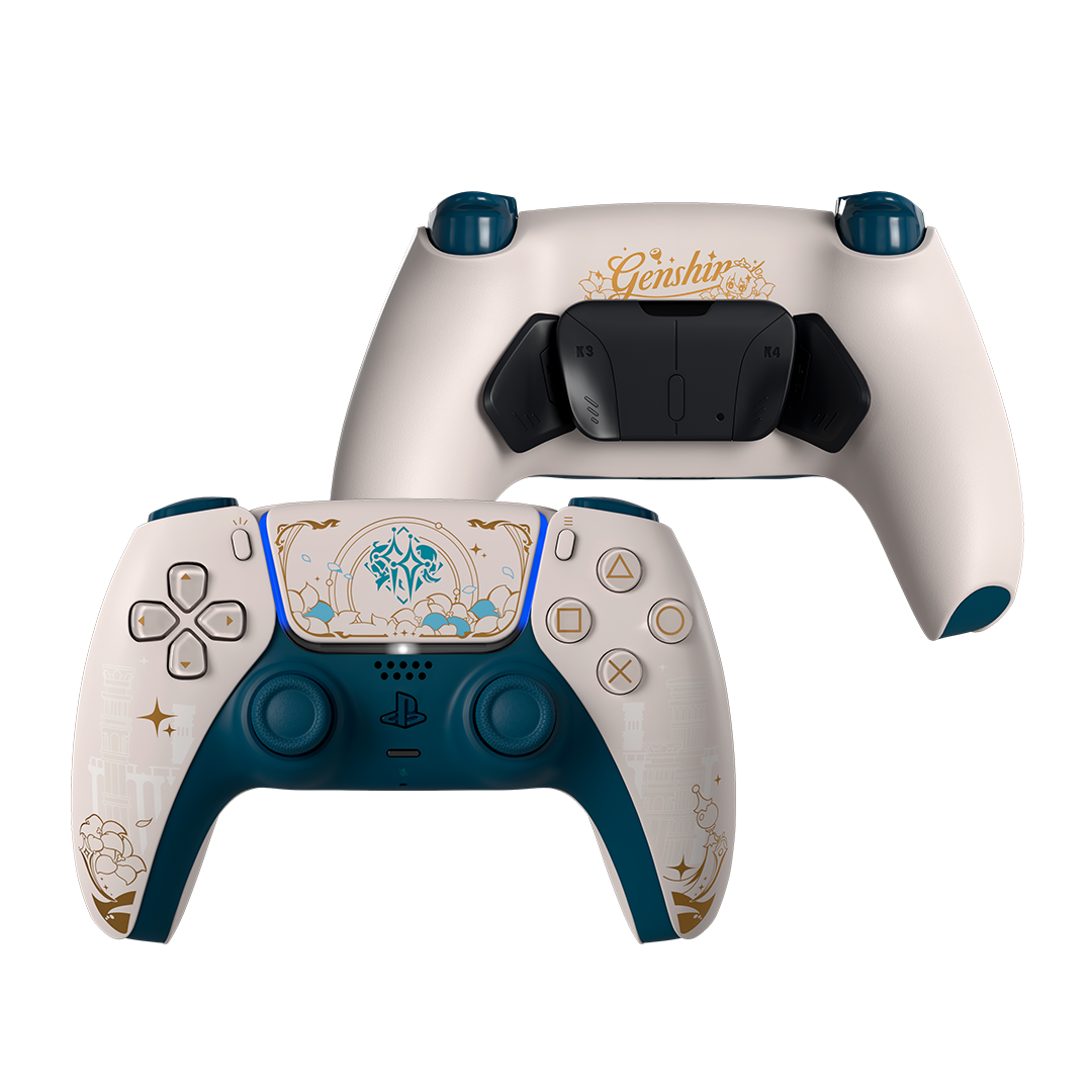 Sony PlayStation Dualsense Custom Controller PS5 / PC カスタムコントローラー Color: Genshin 原神