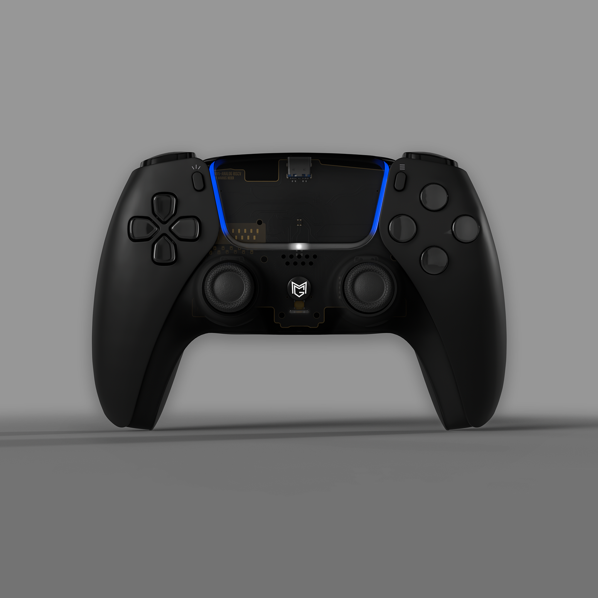 DualSense 持ち込みカスタム｜REACTA MH5基板を組み込んだPC専用カスタムコントローラー DualSense custom controller service PC only custom controller with the REACTA MH5 board Personalización de mando DualSense mando personalizado solo para PC con la placa REACTA MH5
