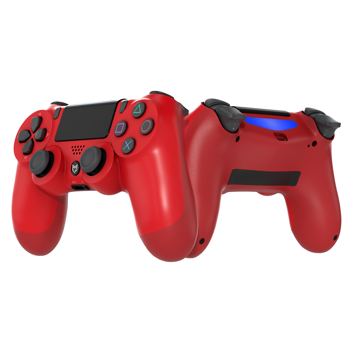 MERKA.G Sony PlayStation Dualshock 4 Custom Controller PS4 / PC カスタムコントローラー Color: Red