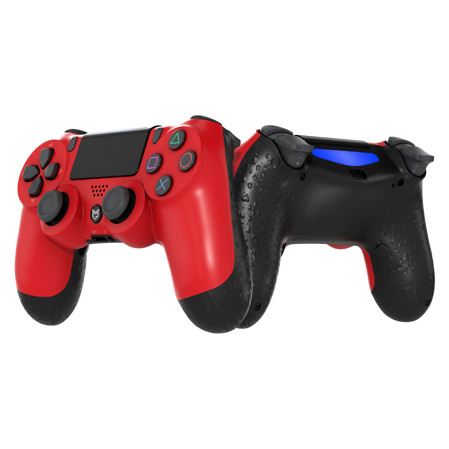 MERKA.G Sony PlayStation Dualshock 4 Custom Controller PS4 / PC カスタムコントローラー Color: Red