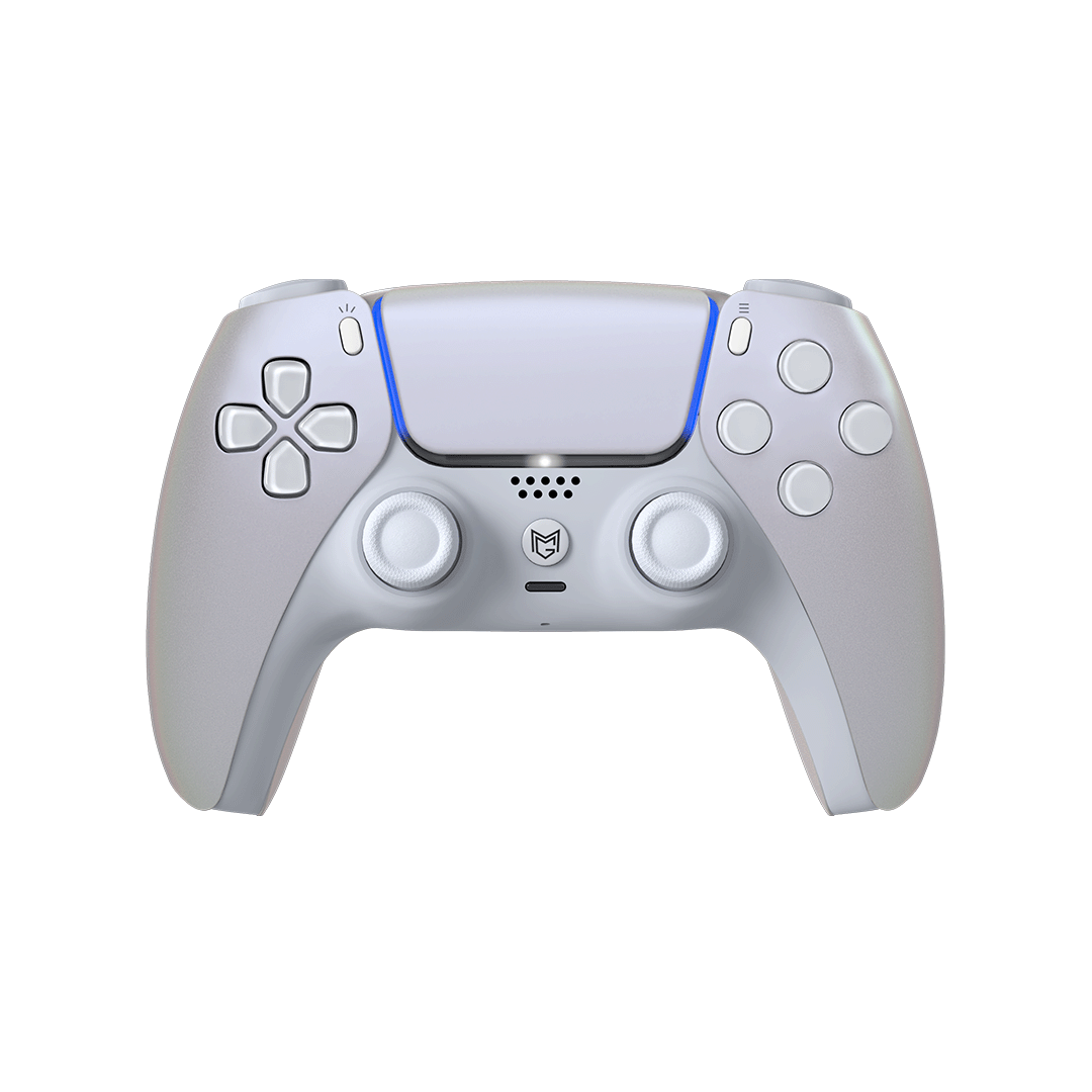 Sony PlayStation Dualsense Custom Controller PS5 / PC カスタムコントローラー Click trigger bumper クリックトリガーバンパー Color: Chroma pearl  Grip: グリップ無し