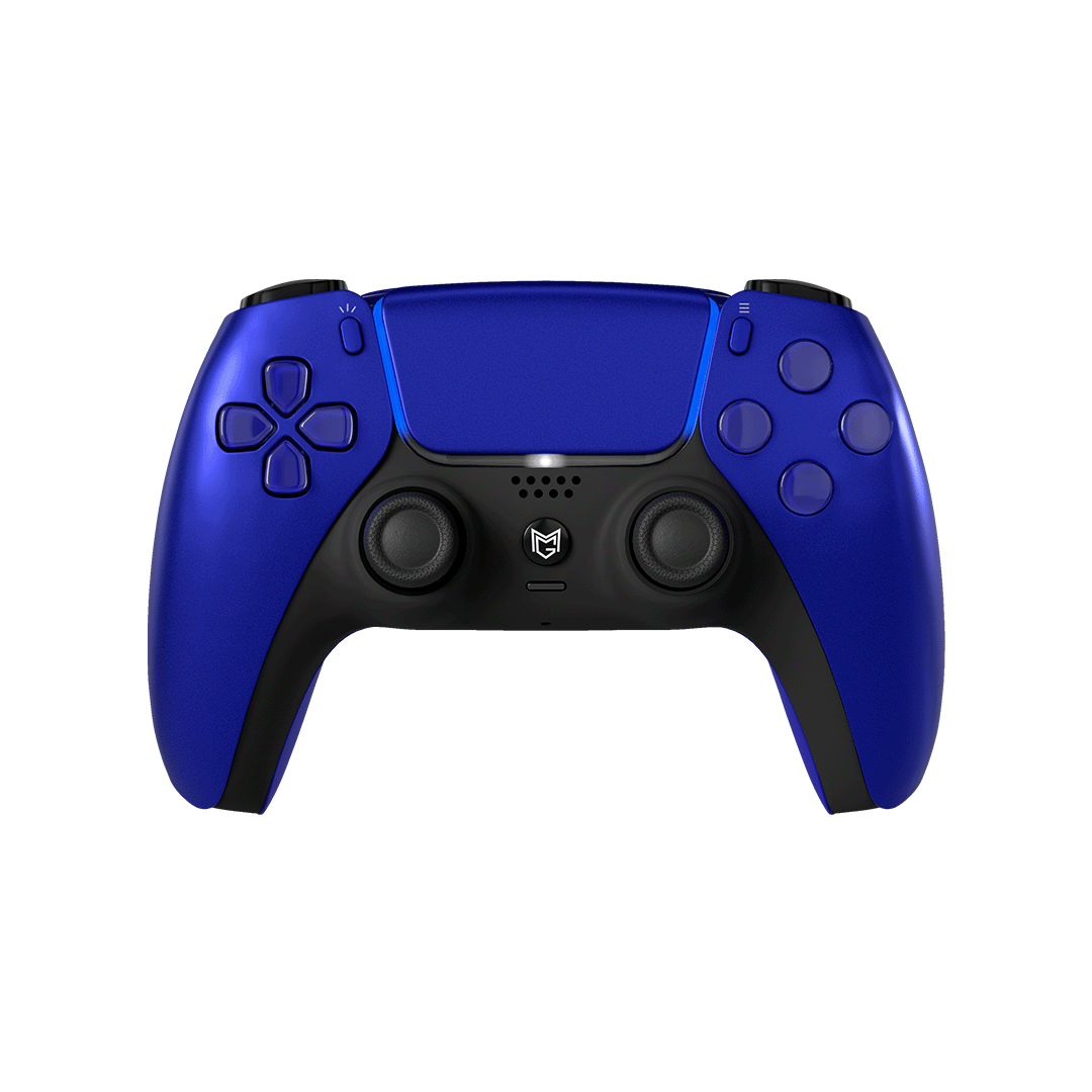 Sony PlayStation Dualsense Custom Controller PS5 / PC カスタムコントローラー Click trigger bumper クリックトリガーバンパー Color: Cobalt Blue Grip: グリップ無し