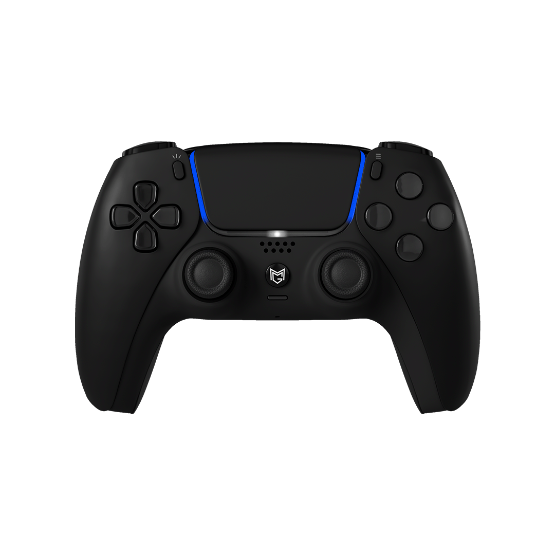 Sony PlayStation Dualsense Custom Controller PS5 / PC カスタムコントローラー Click trigger bumper クリックトリガーバンパー Color: Midnight Black Grip: グリップ無し