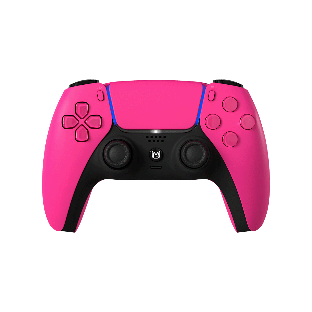 Sony PlayStation Dualsense Custom Controller PS5 / PC カスタムコントローラー Click trigger bumper クリックトリガーバンパー Color: Nova Pink Grip: グリップ無し