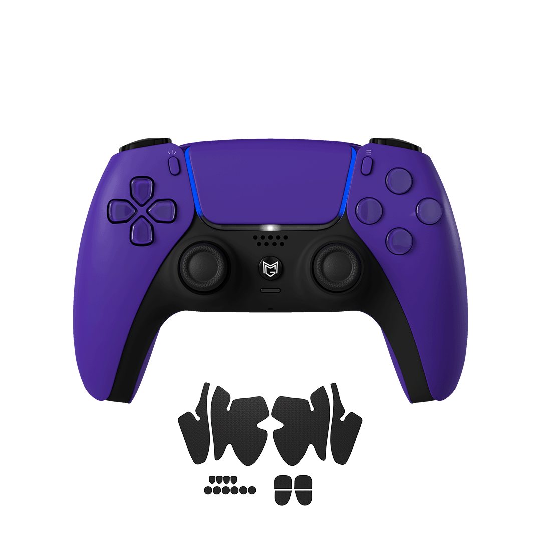 Sony PlayStation Dualsense Custom Controller PS5 / PC カスタムコントローラー Click trigger bumper クリックトリガーバンパー Color: Galactic Purple Grip: グリップ有り