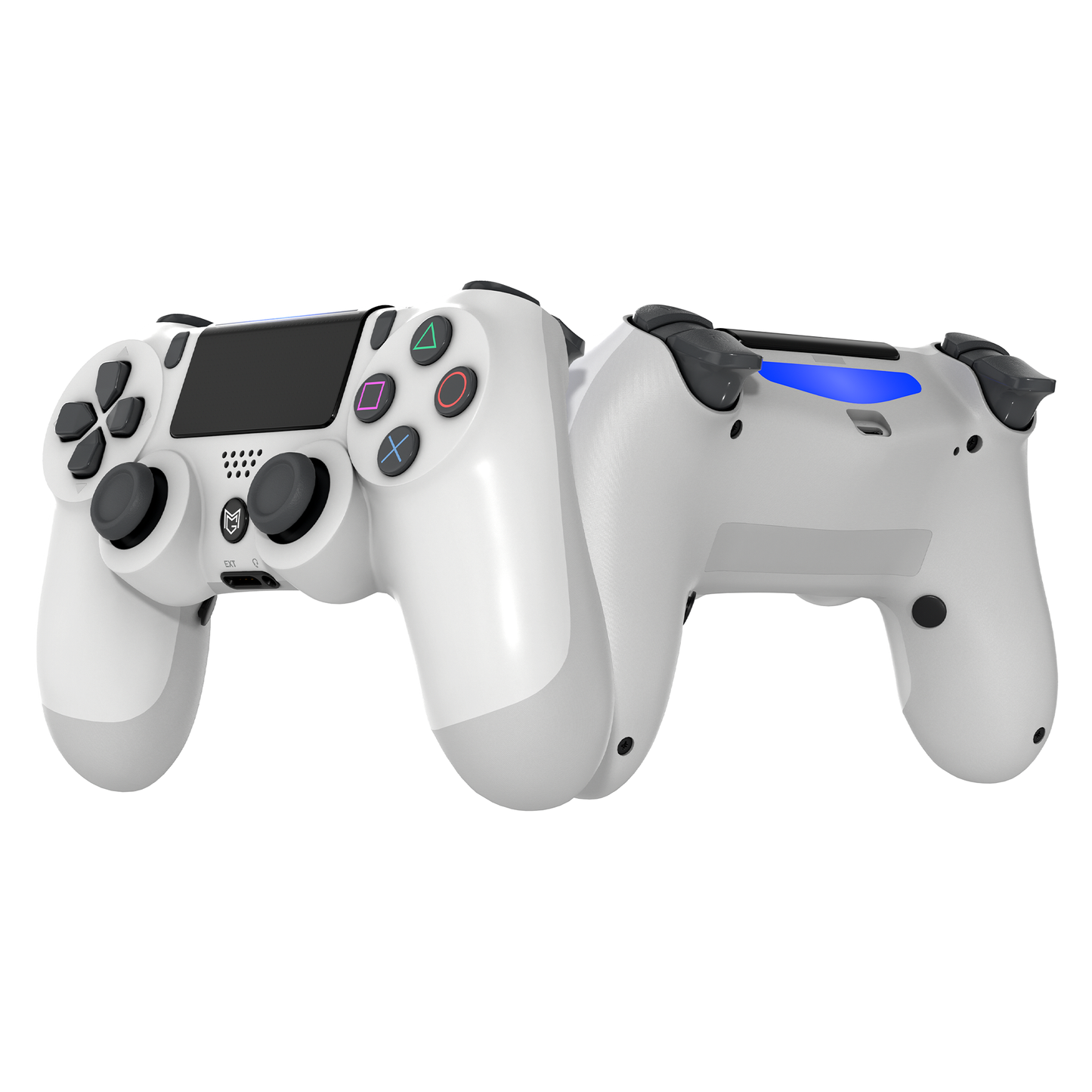 MERKA.G Sony PlayStation Dualshock 4 Custom Controller PS4 / PC カスタムコントローラー Color: White
