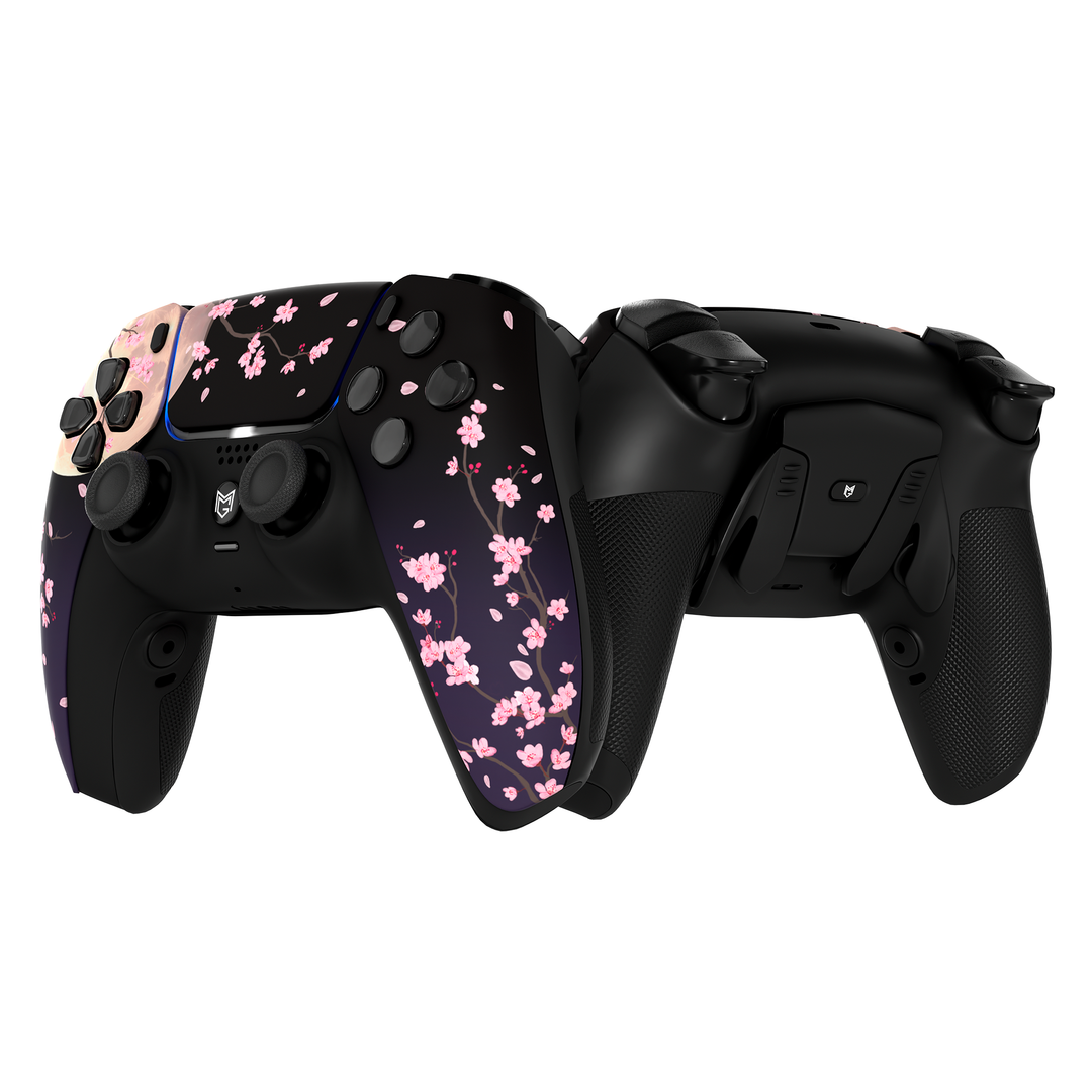 Sony PlayStation Dualsense Custom Controller PS5 / PC カスタムコントローラー FusionX  Pro フュージョン SAKURA サクラ 夜桜